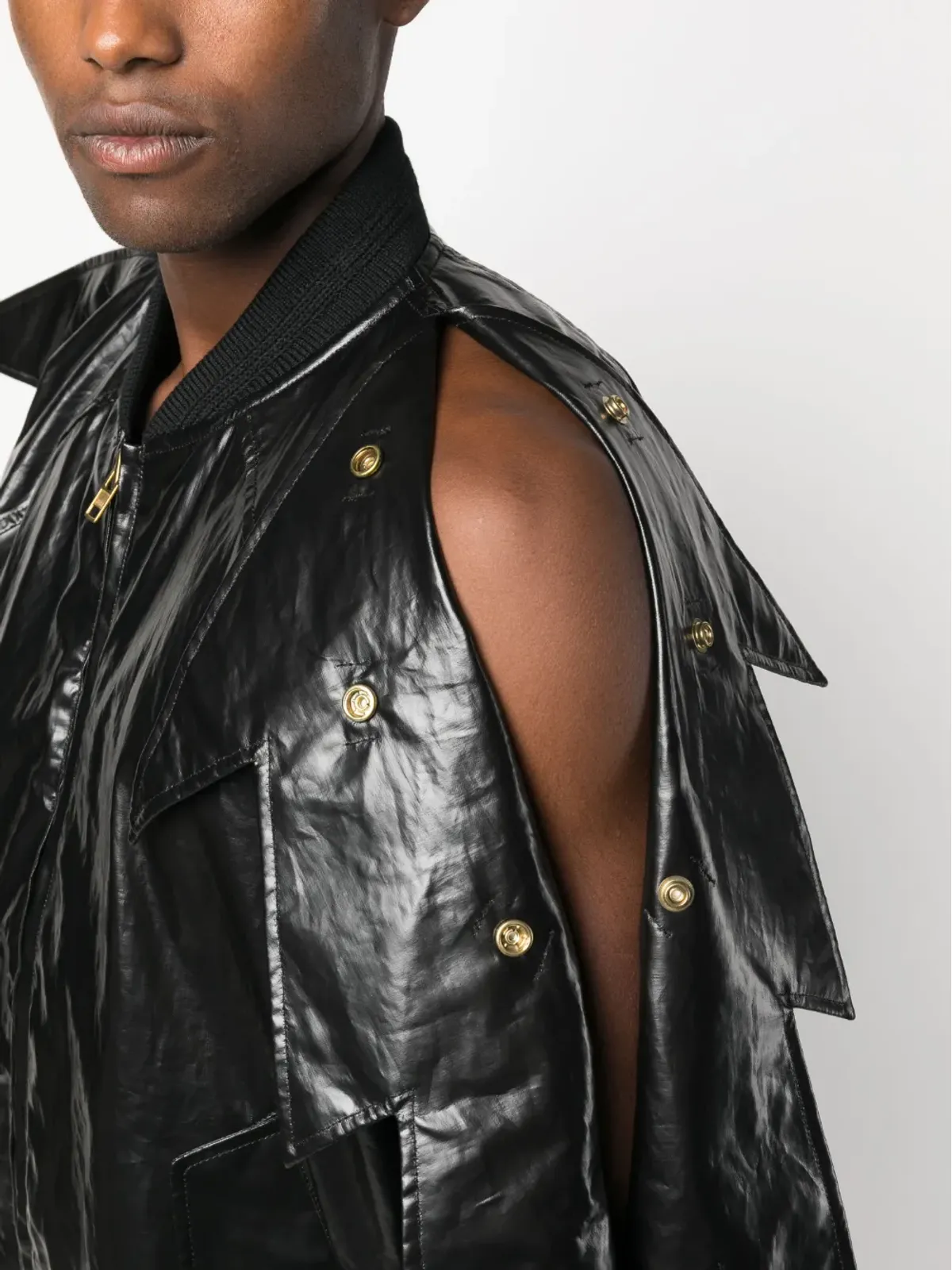 Walter Van Beirendonck Zeus oversized bomber jacket - 画像5