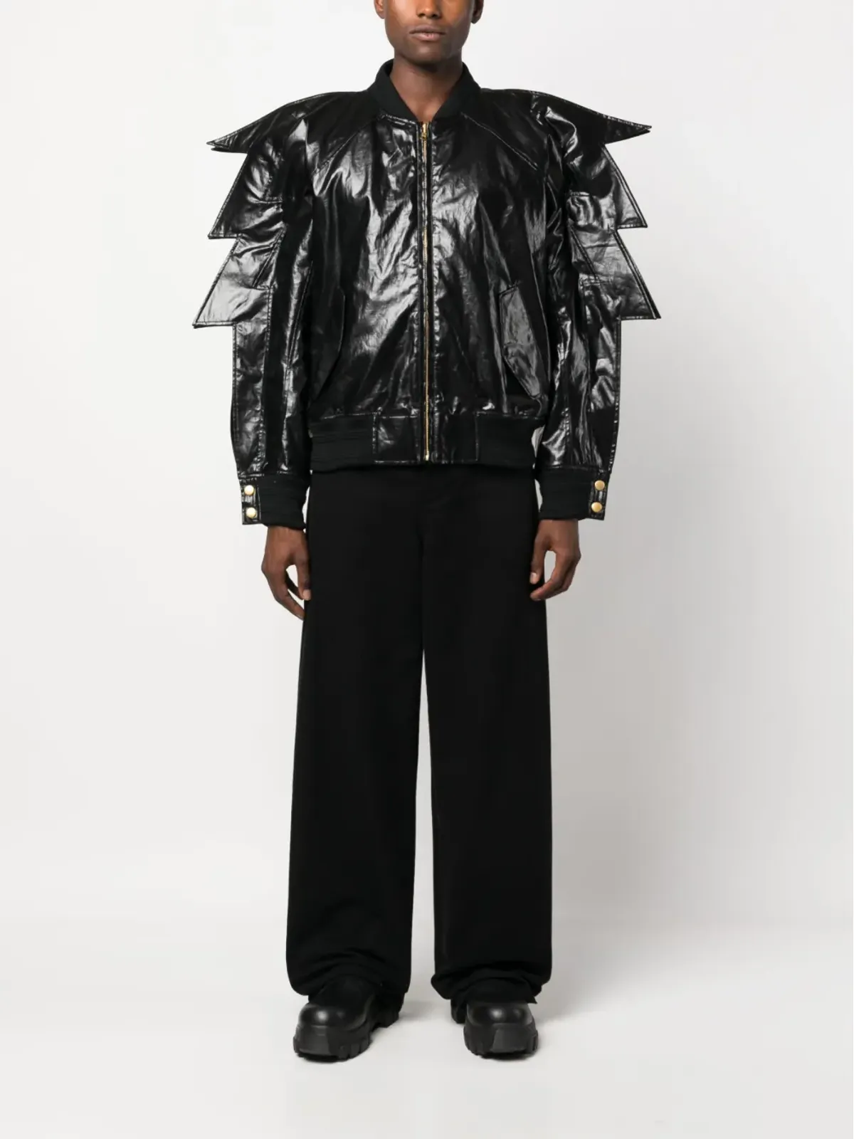Walter Van Beirendonck Zeus oversized bomber jacket - 画像2