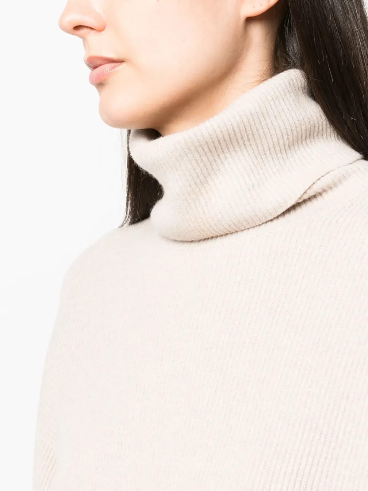 Brunello Cucinelli リブ編みウール混紡セーター - 画像5