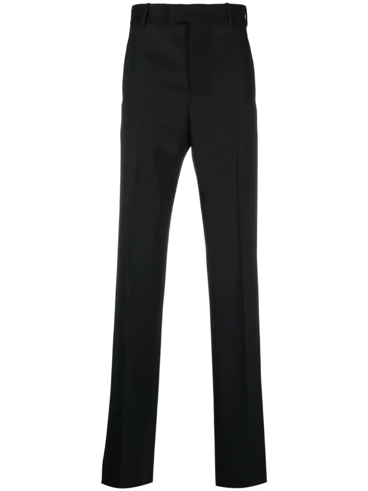 Alexander McQueen ストレートレッグ ウールパンツ - ブラック - 画像1