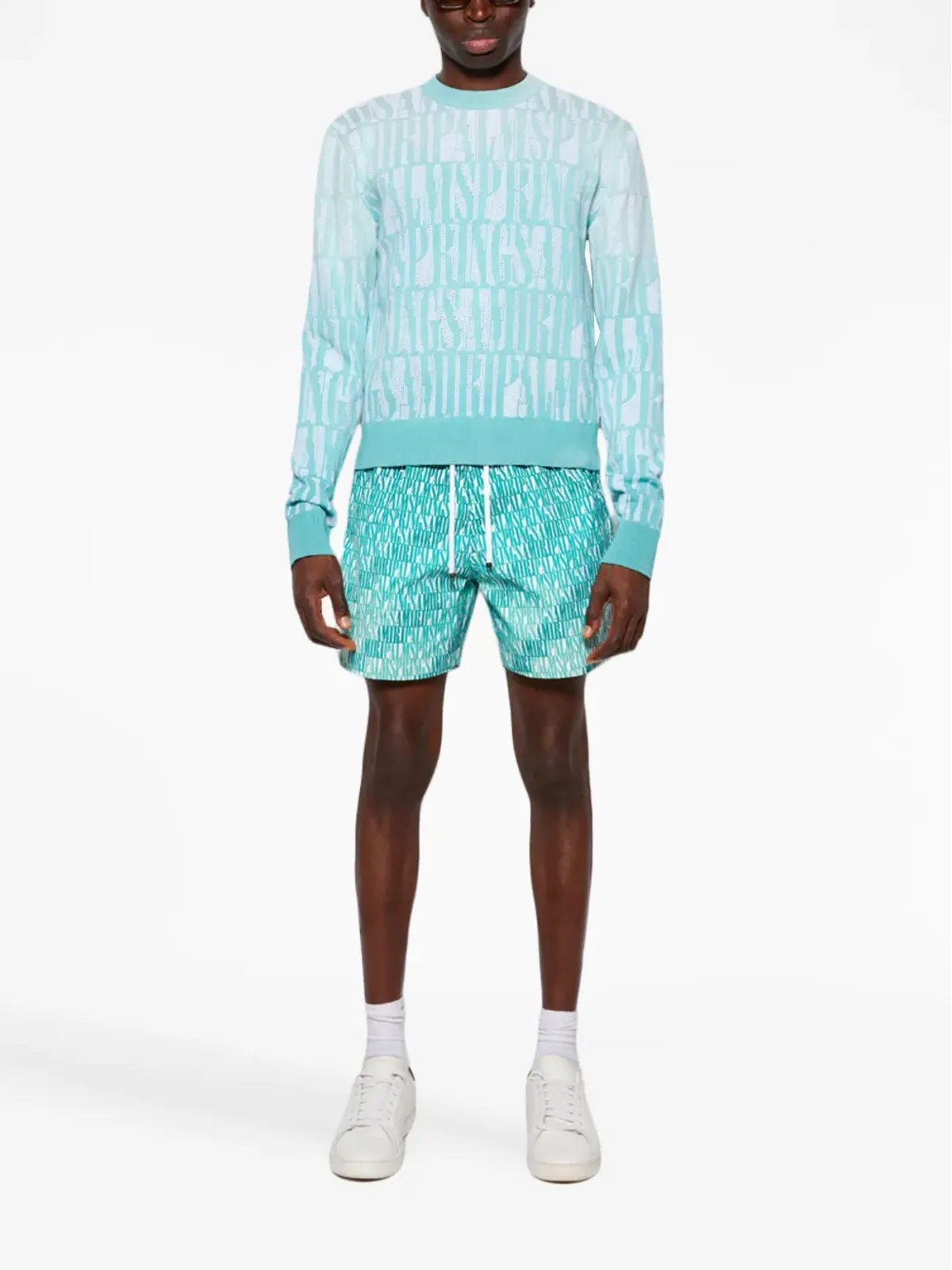 AMIRI パームスプリングス ジャンパー グリーン - 画像2