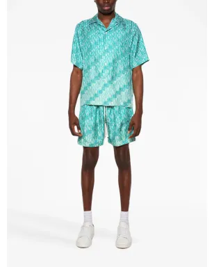 AMIRI Palm ロゴプリント デッキショーツ - サムネイル2