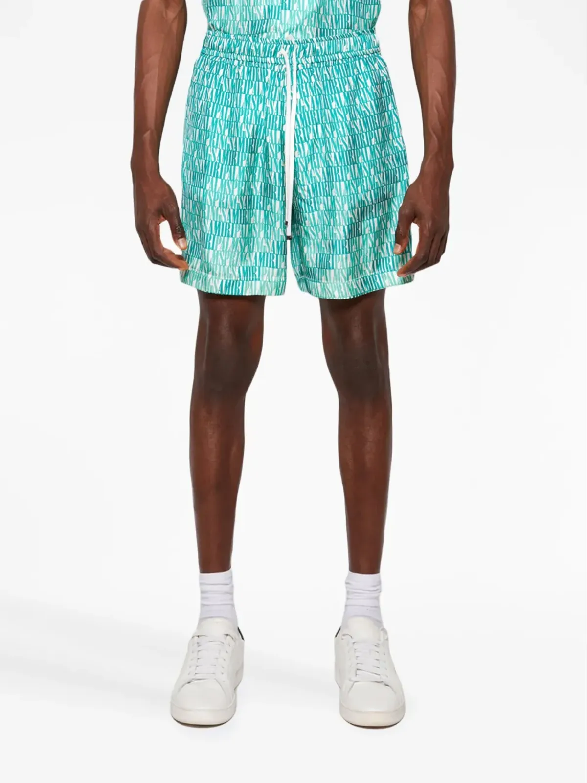 AMIRI Palm ロゴプリント デッキショーツ - 画像3