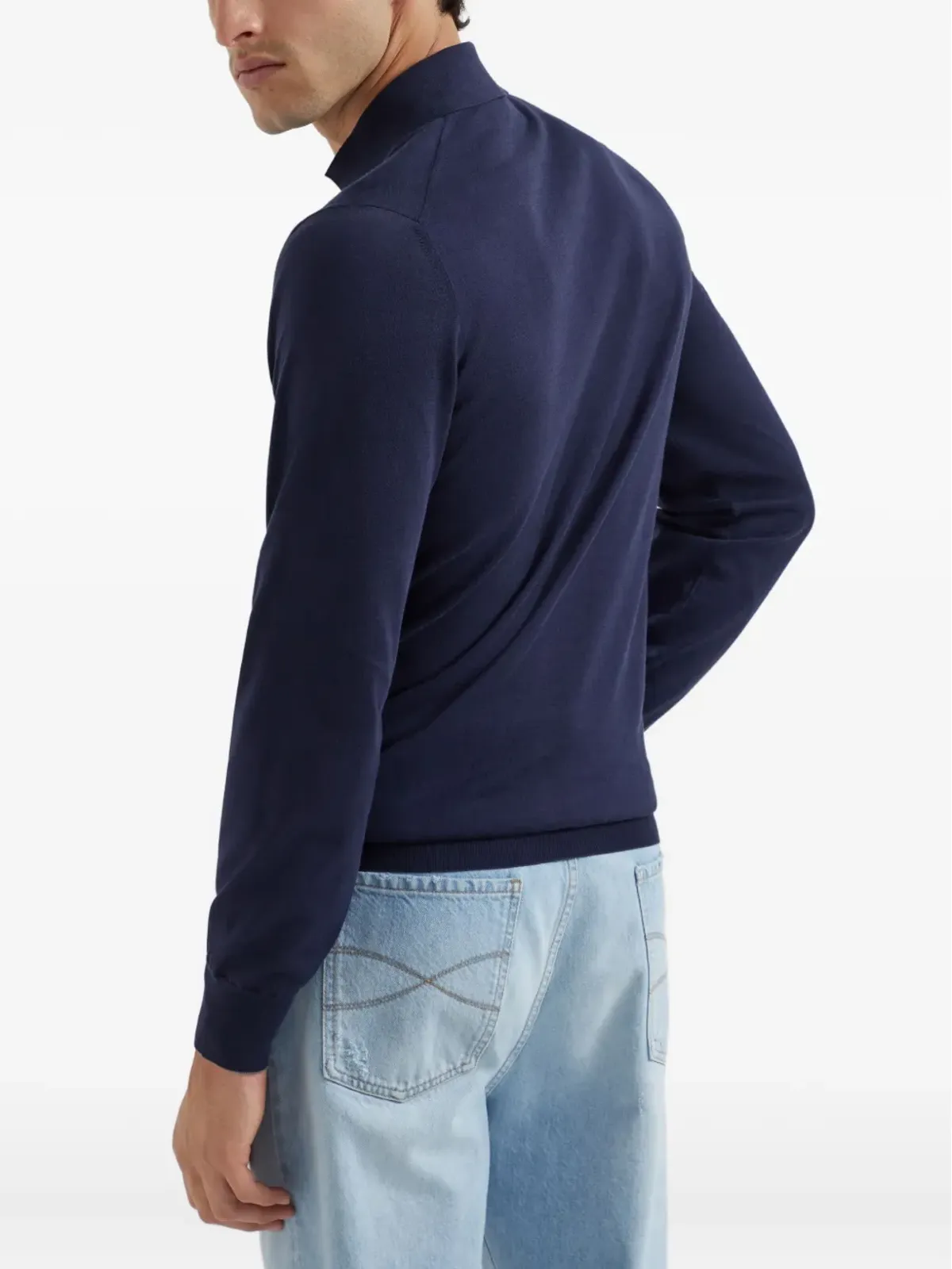 Brunello Cucinelli コットンポロシャツ - 画像4