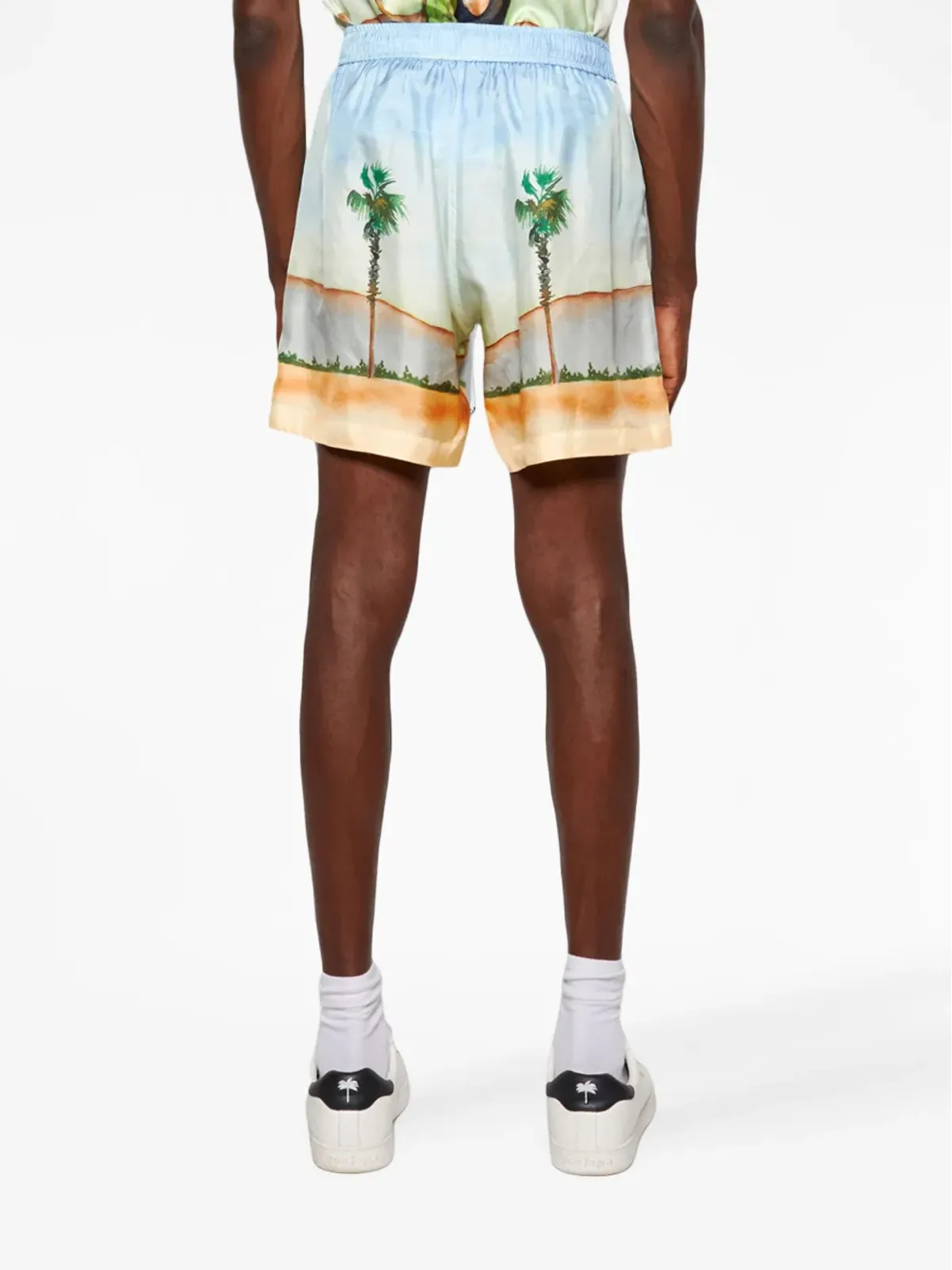 AMIRI ダイナソー Webster palm-tree ショーツ - 画像5