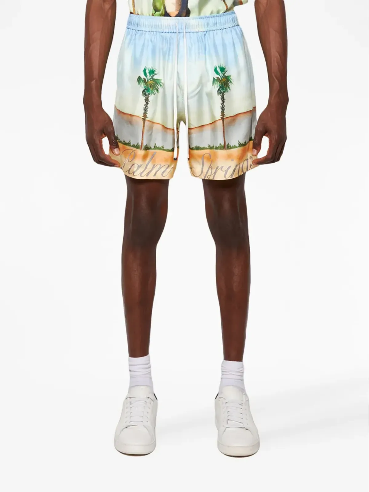 AMIRI ダイナソー Webster palm-tree ショーツ - 画像3