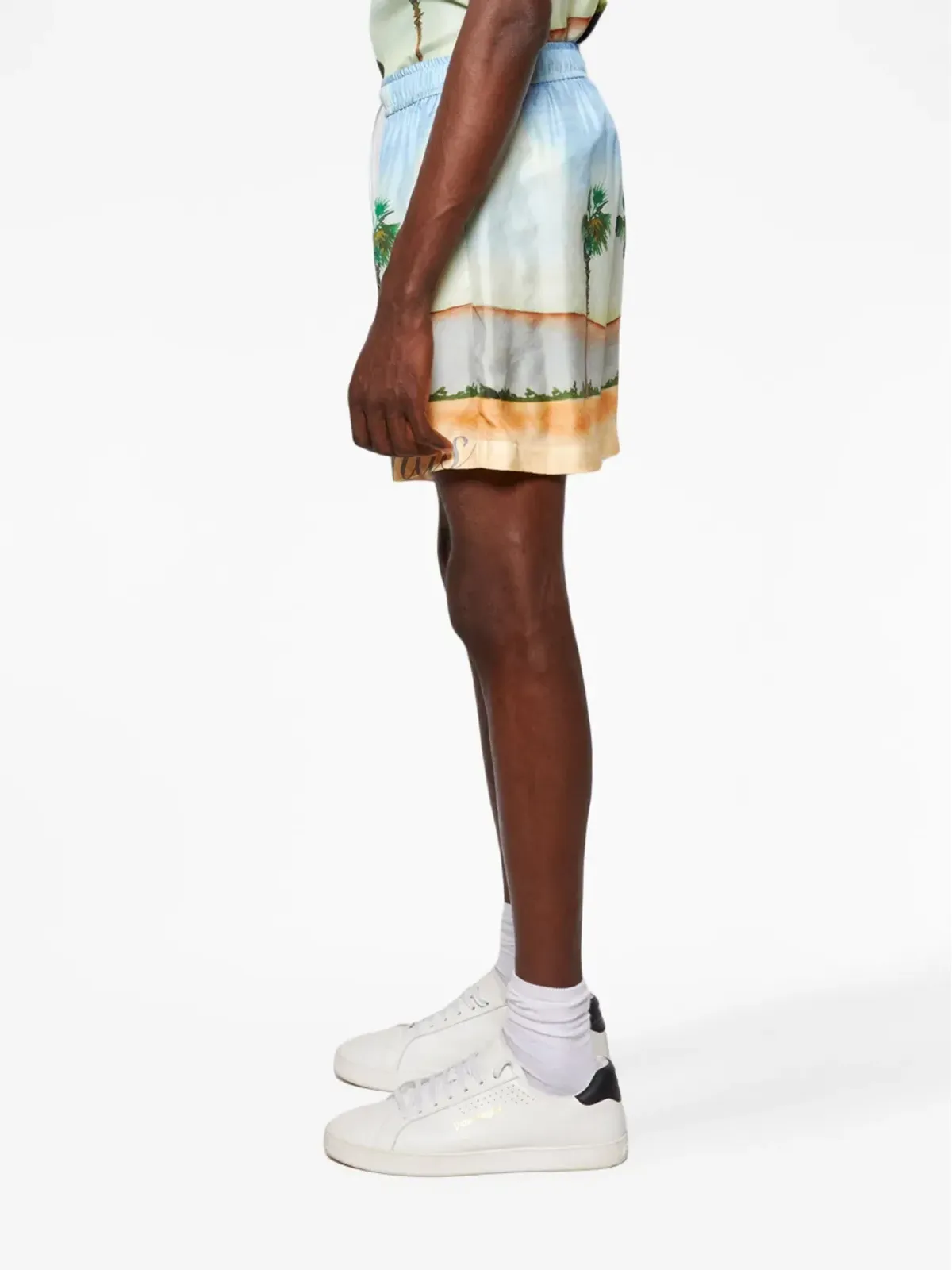 AMIRI ダイナソー Webster palm-tree ショーツ - 画像4