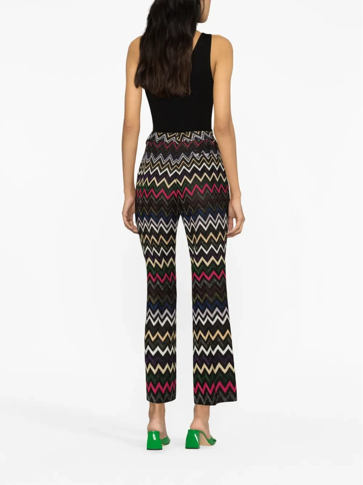 Missoni ジグザグ ルレックスパンツ - 画像4