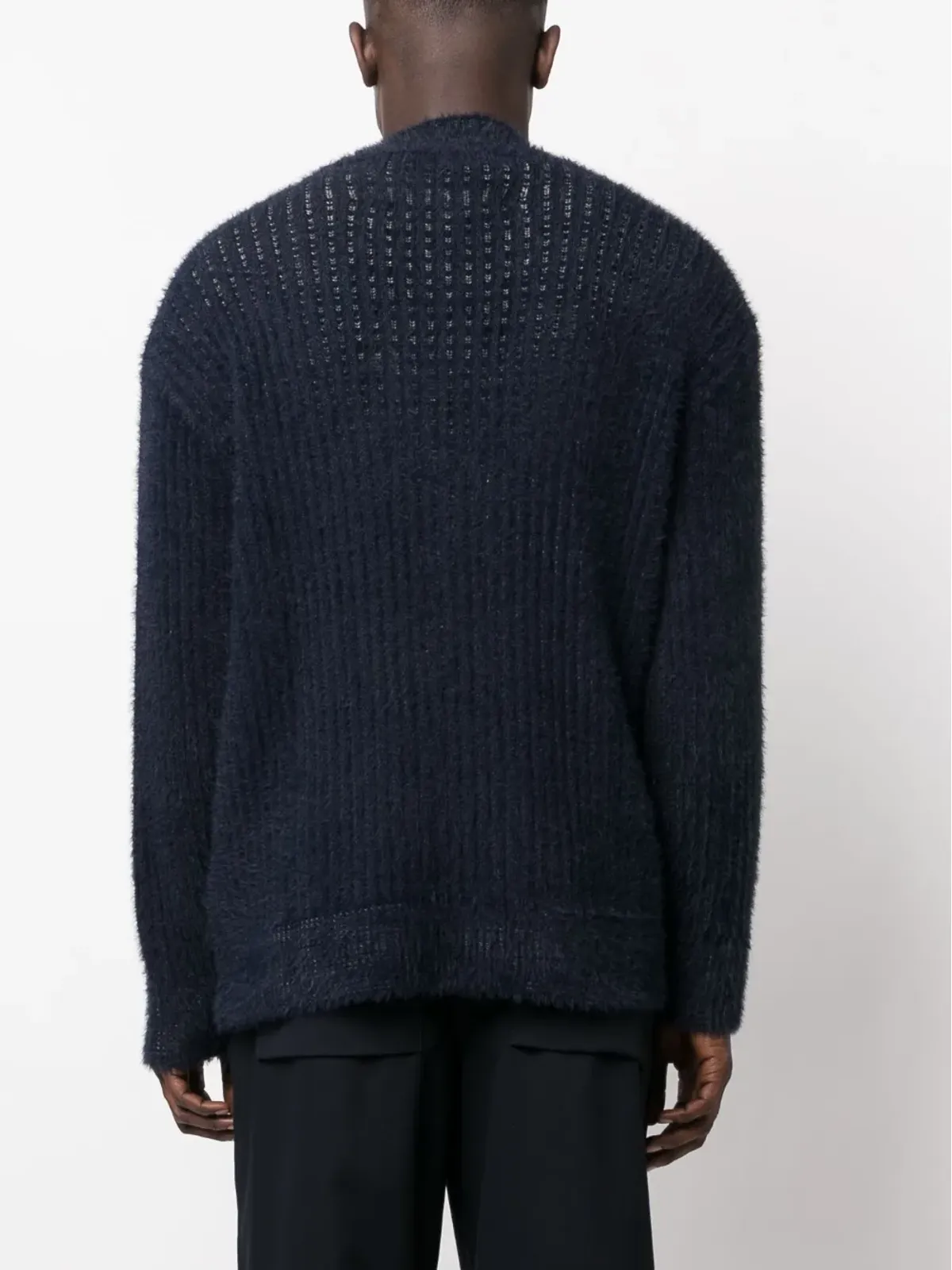 Missoni Vネックニットカーディガン ブルー - 画像4