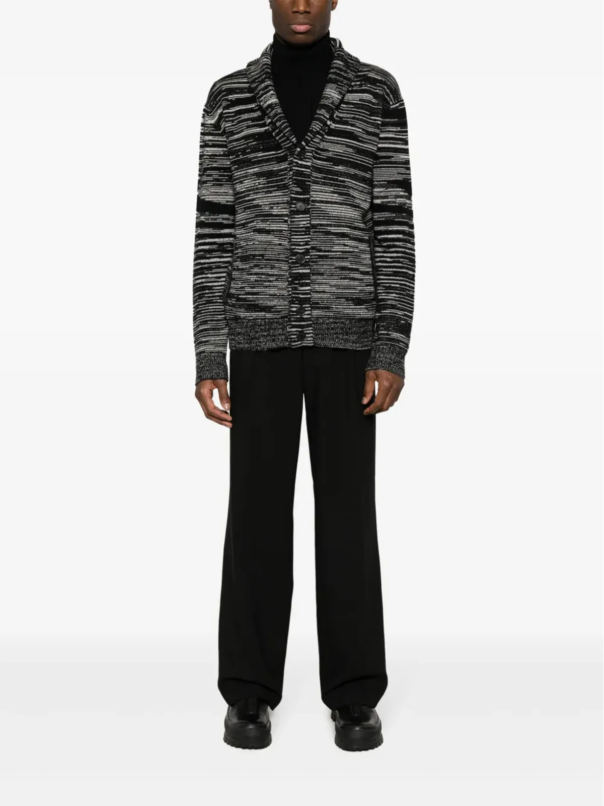 Missoni ストライプ カシミヤ カーディガン - 画像2