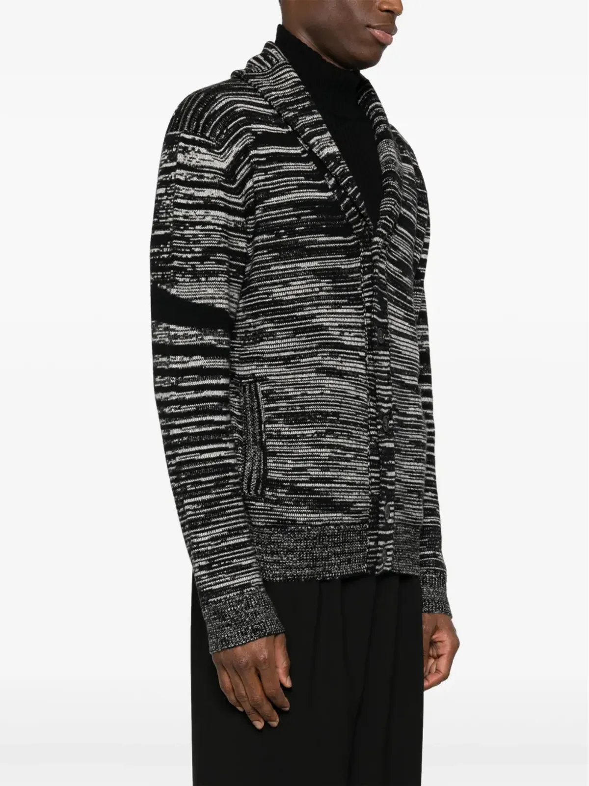 Missoni ストライプ カシミヤ カーディガン - 画像3