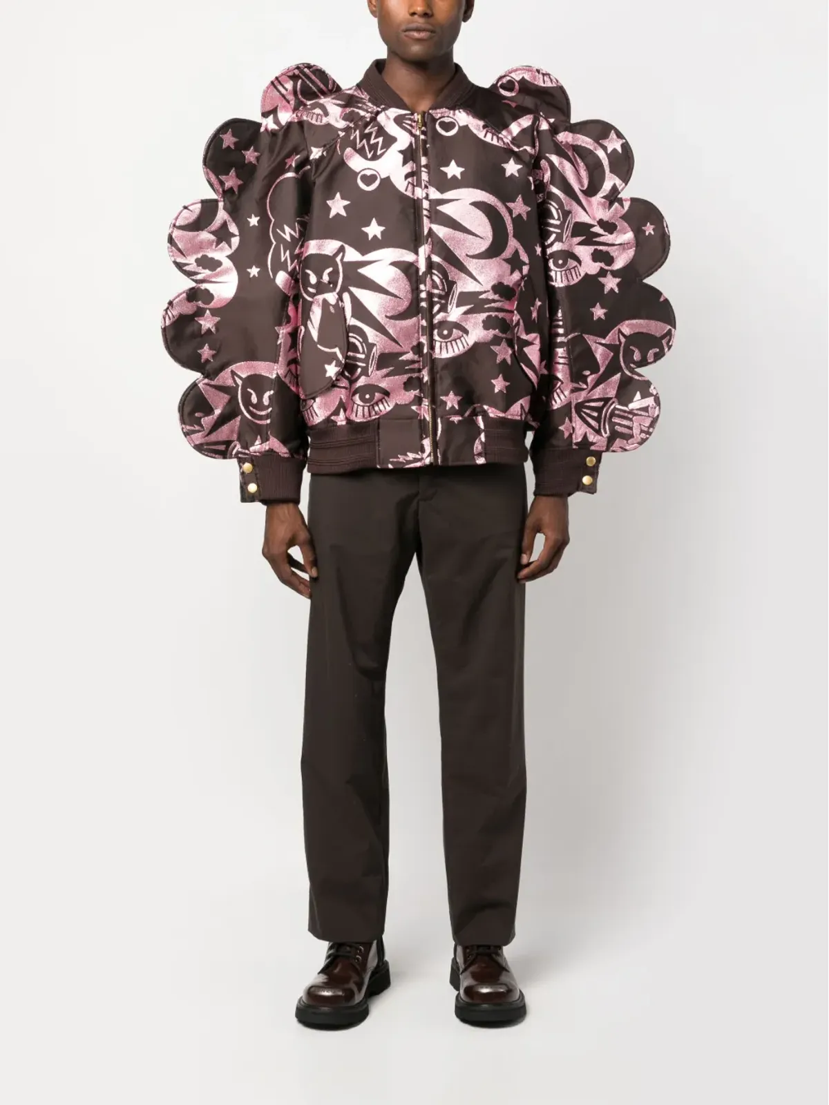 Walter Van Beirendonck Wings オーバサイズ ボンバー ジャケット - 画像2