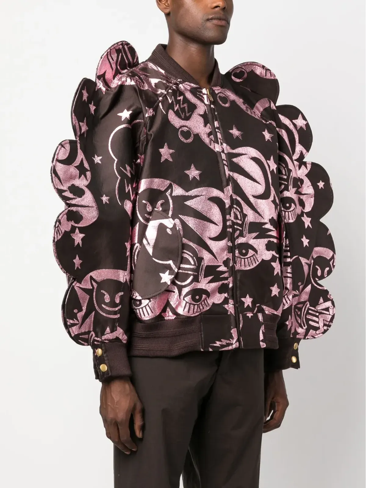 Walter Van Beirendonck Wings オーバサイズ ボンバー ジャケット - 画像3
