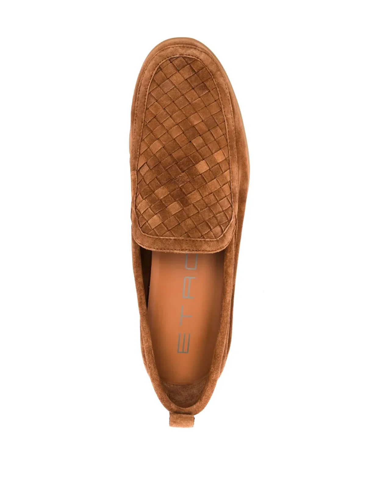 ETRO インターワーヴンパネル レザー ローファー - 画像4