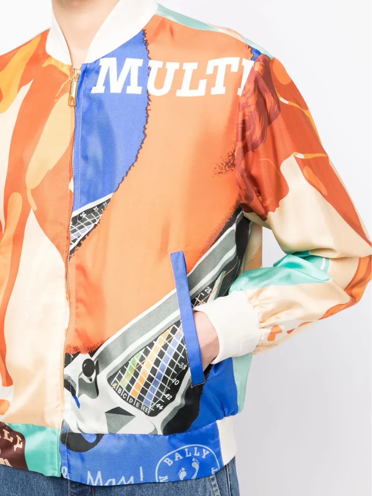 Bally グラフィックプリント ボンバー ジャケット - 画像5