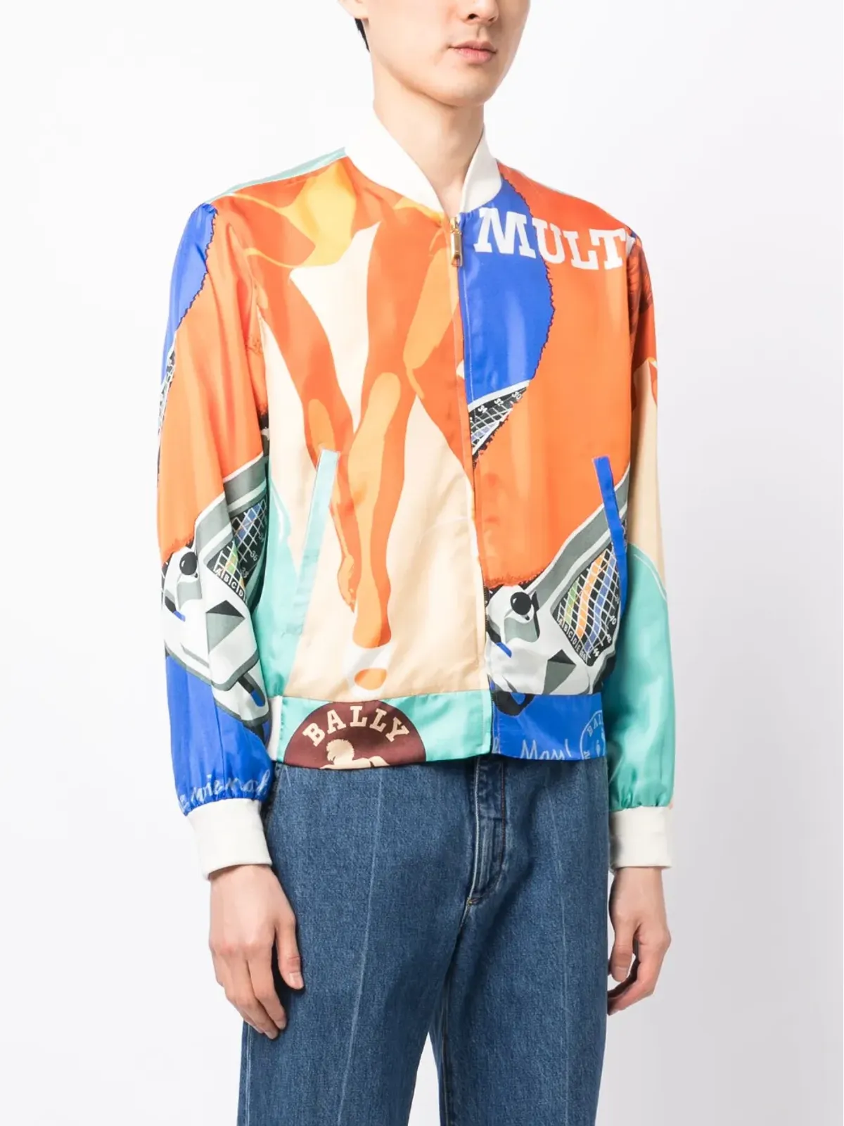 Bally グラフィックプリント ボンバー ジャケット - 画像3