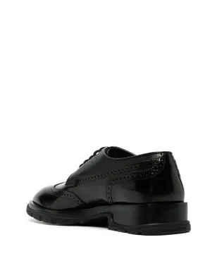 Alexander McQueen レースアップレザー ダービーシューズ - サムネイル3