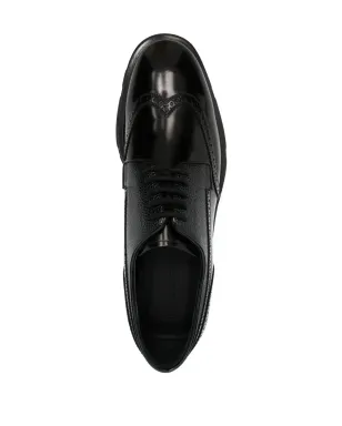 Alexander McQueen レースアップレザー ダービーシューズ - サムネイル4