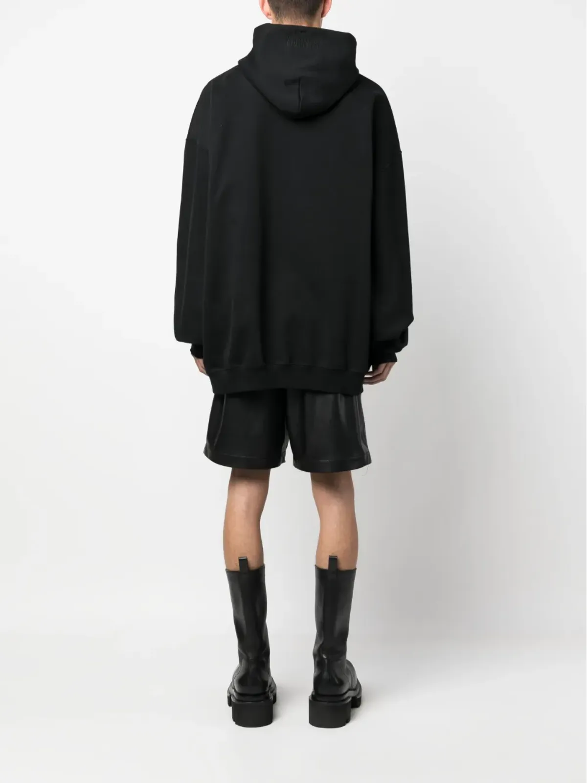 VETEMENTS レインボー テキストプリント フーディ - 画像4