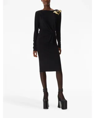 Nina Ricci ボウディテール ロングスリーブ ドレス - サムネイル2