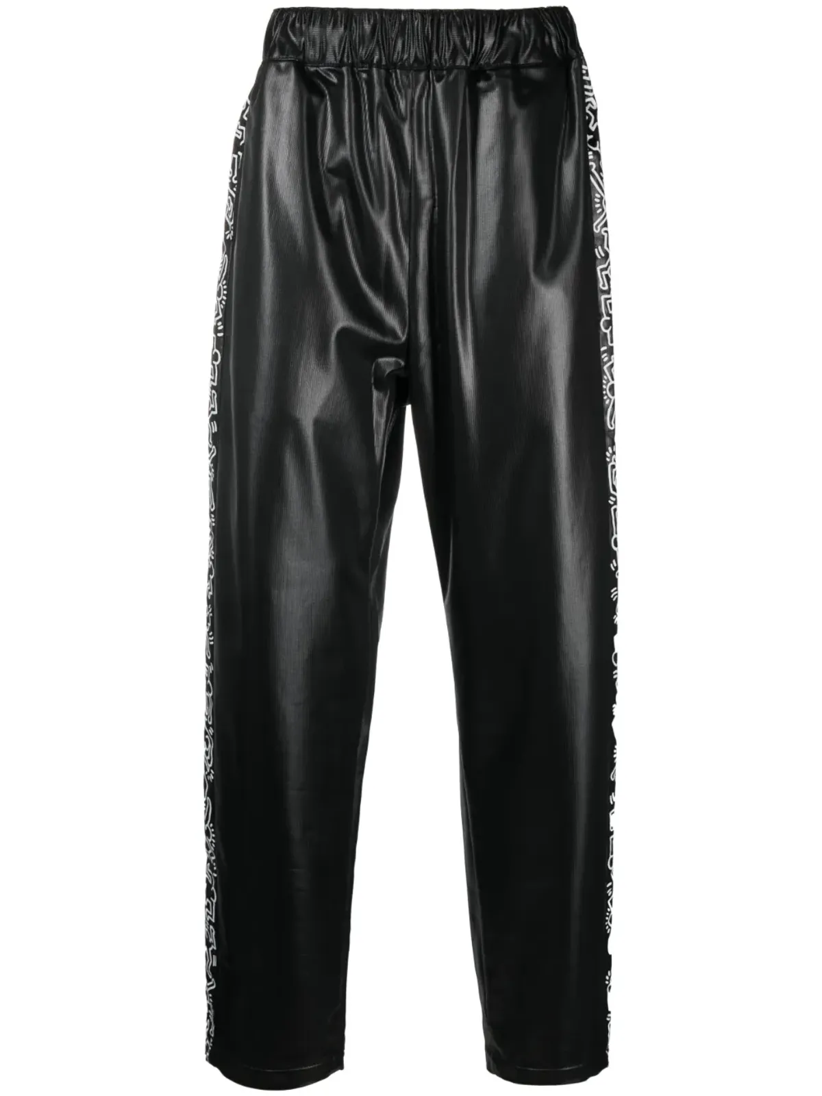 Junya Watanabe Comme des Garçons Pre-Owned グラフィックプリント入りスウェットパンツ - 画像1