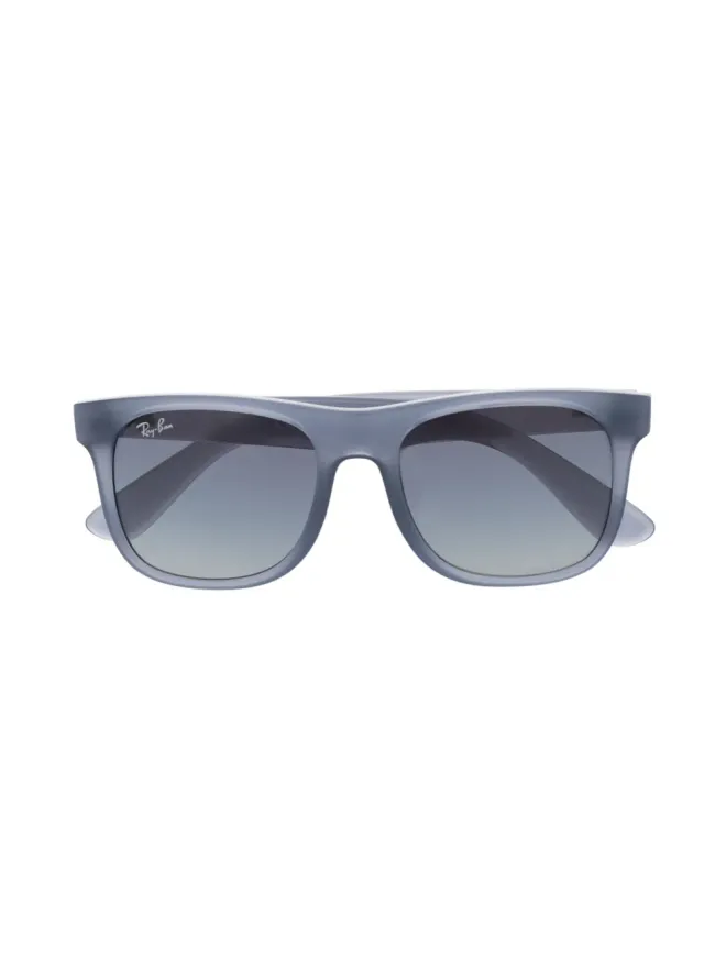 RAY-BAN JUNIOR RAY-BAN JUNIOR ジャスティン スクエアフレーム サングラス - ブルーの商品画像