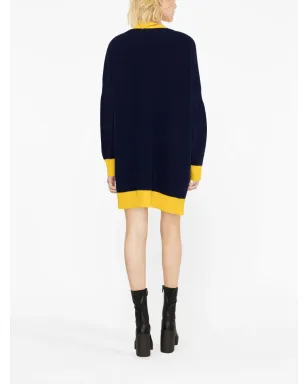 Marni アシンメトリック・ローエッジ・リブ編みセーター - サムネイル3