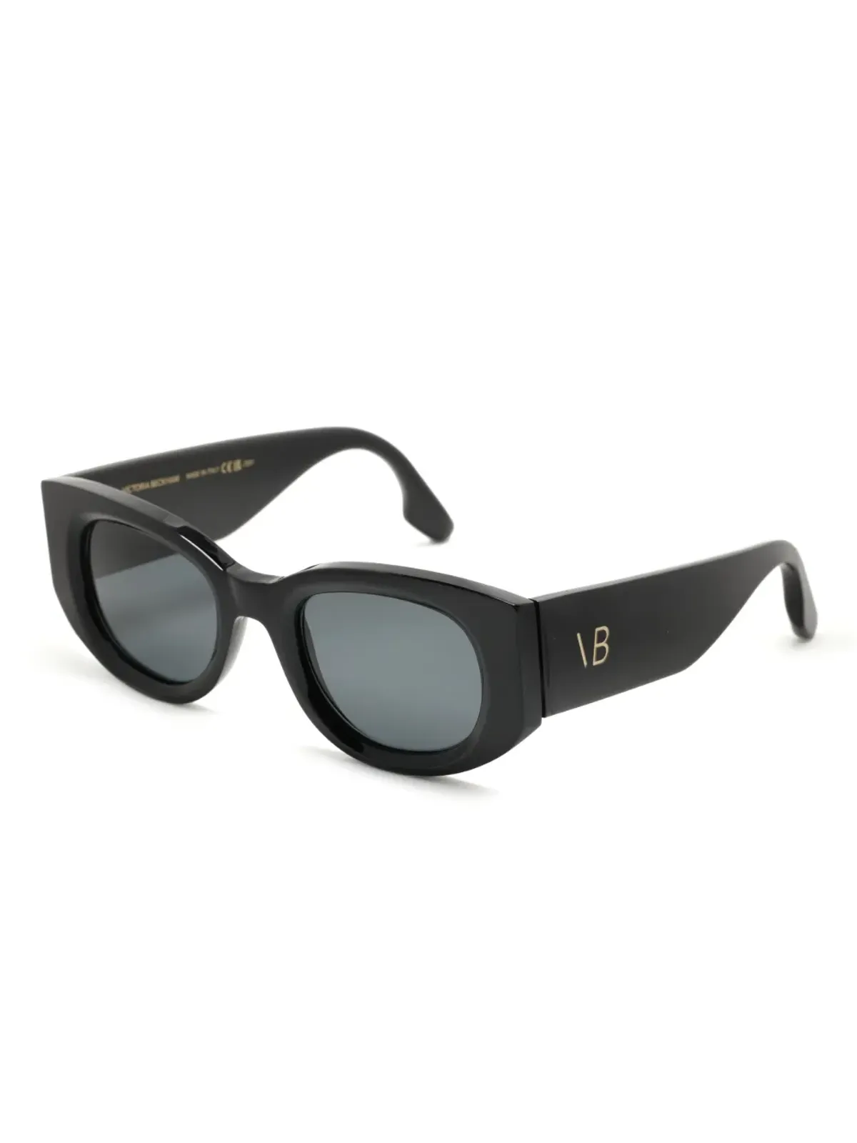 Victoria Beckham Eyewear 色付きレンズのオーバルフレームサングラス - 画像2