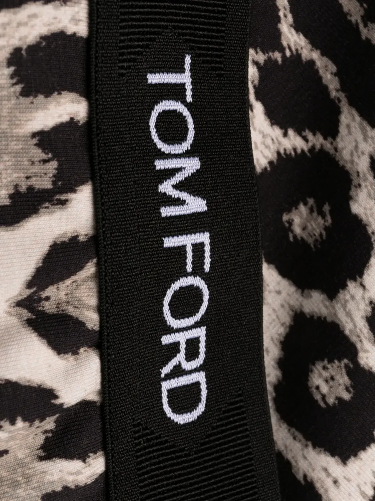 TOM FORD アニマルプリント ストレッチコットン ボクサー - 画像3