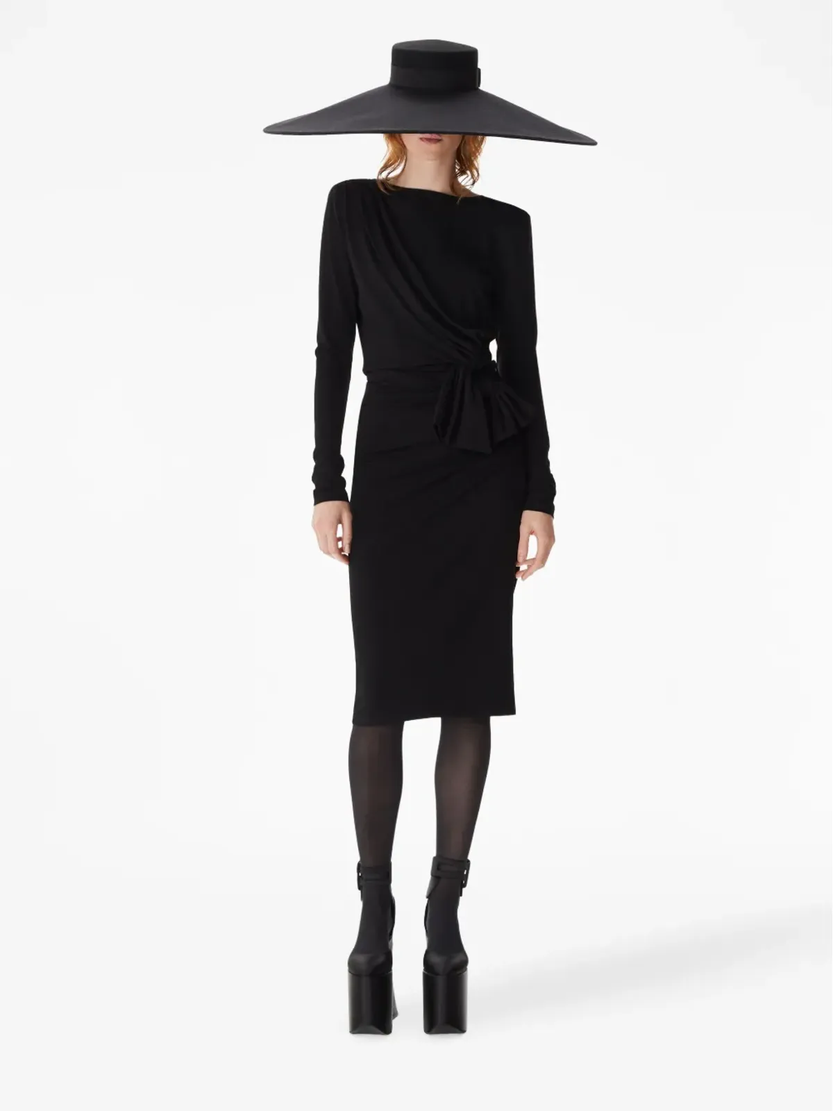 Nina Ricci 長袖ドレープトップ - 画像2