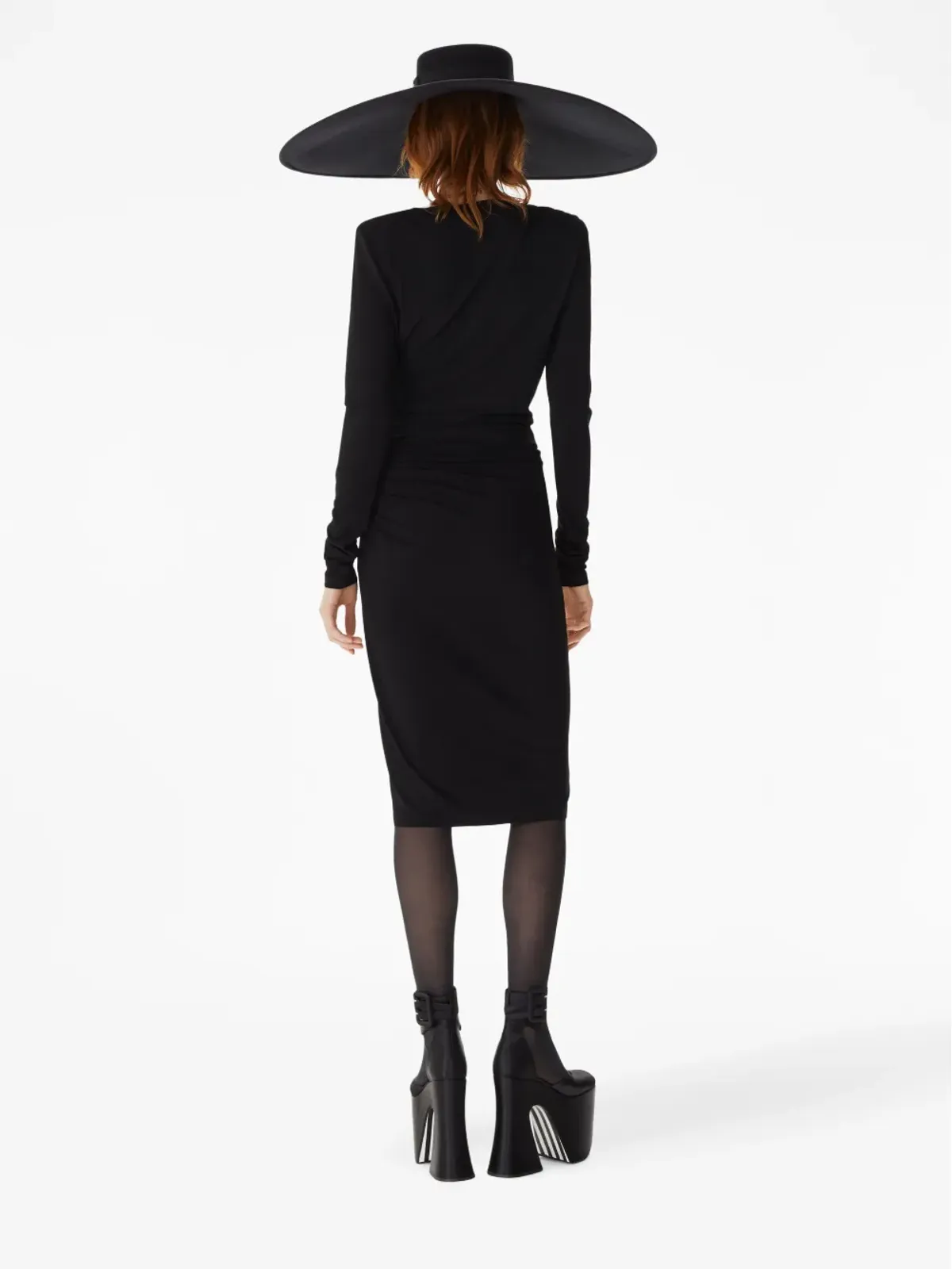 Nina Ricci 長袖ドレープトップ - 画像3