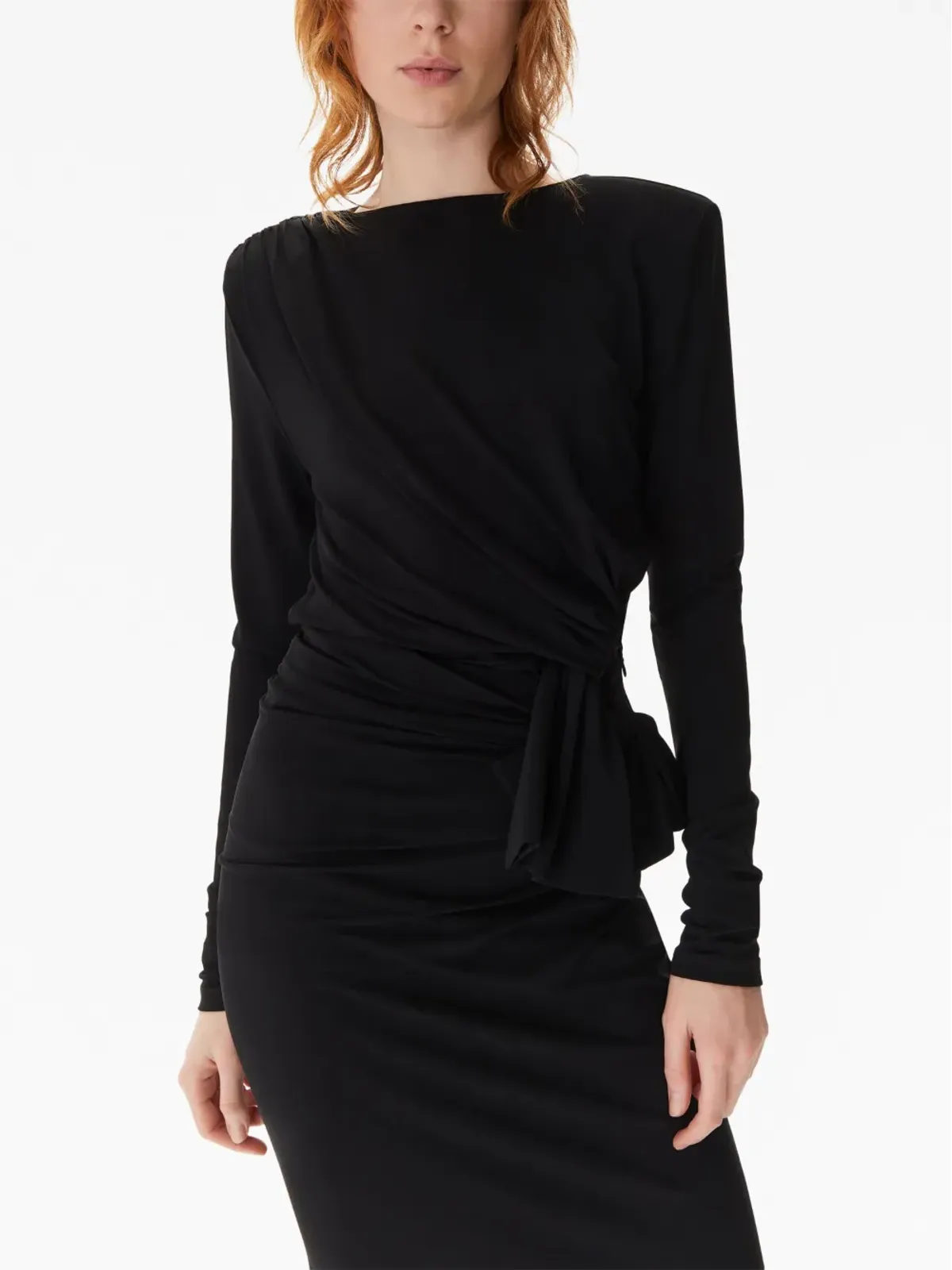 Nina Ricci 長袖ドレープトップ - 画像4