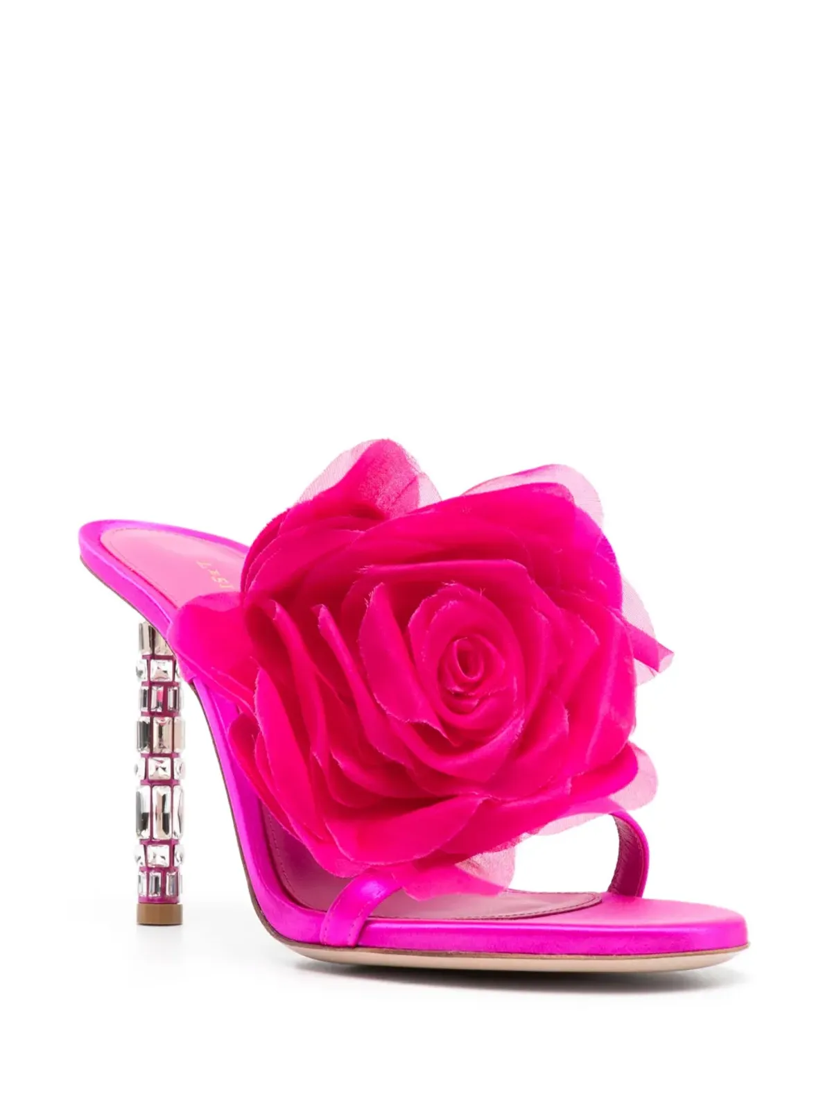 Le Silla rose-appliqué sandals - Pink - 画像2