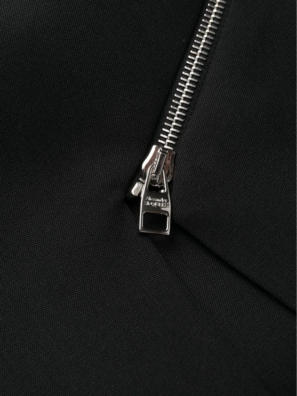 Alexander McQueen ジップ装飾ミディドレス - 画像5