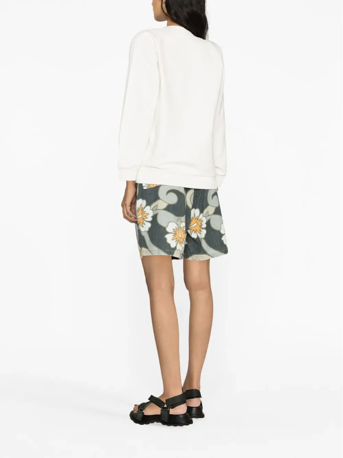 Marni ロゴプリント コットン スウェットシャツ - 画像4