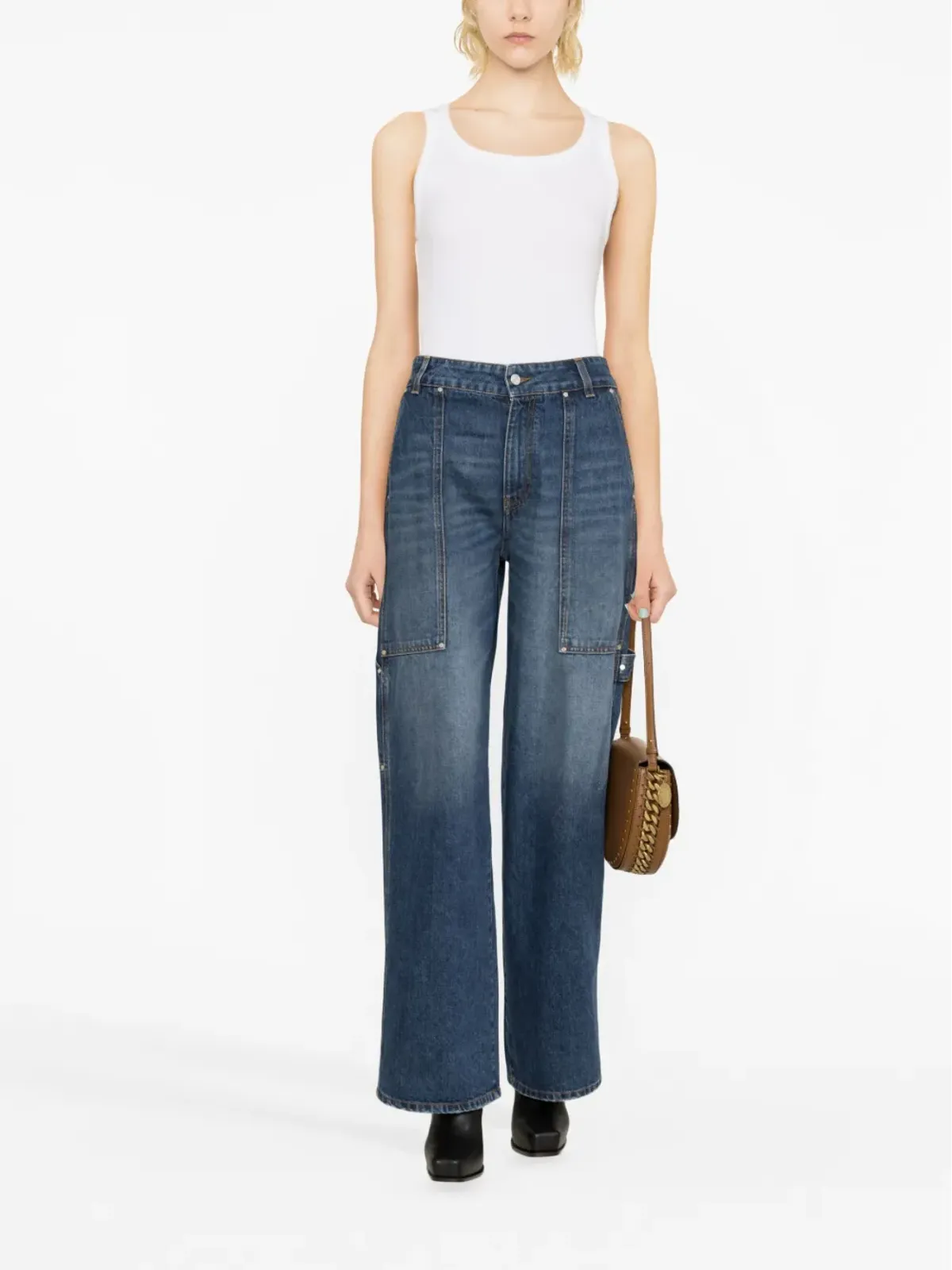 Stella McCartney ワイドレッグジーンズ - 画像2