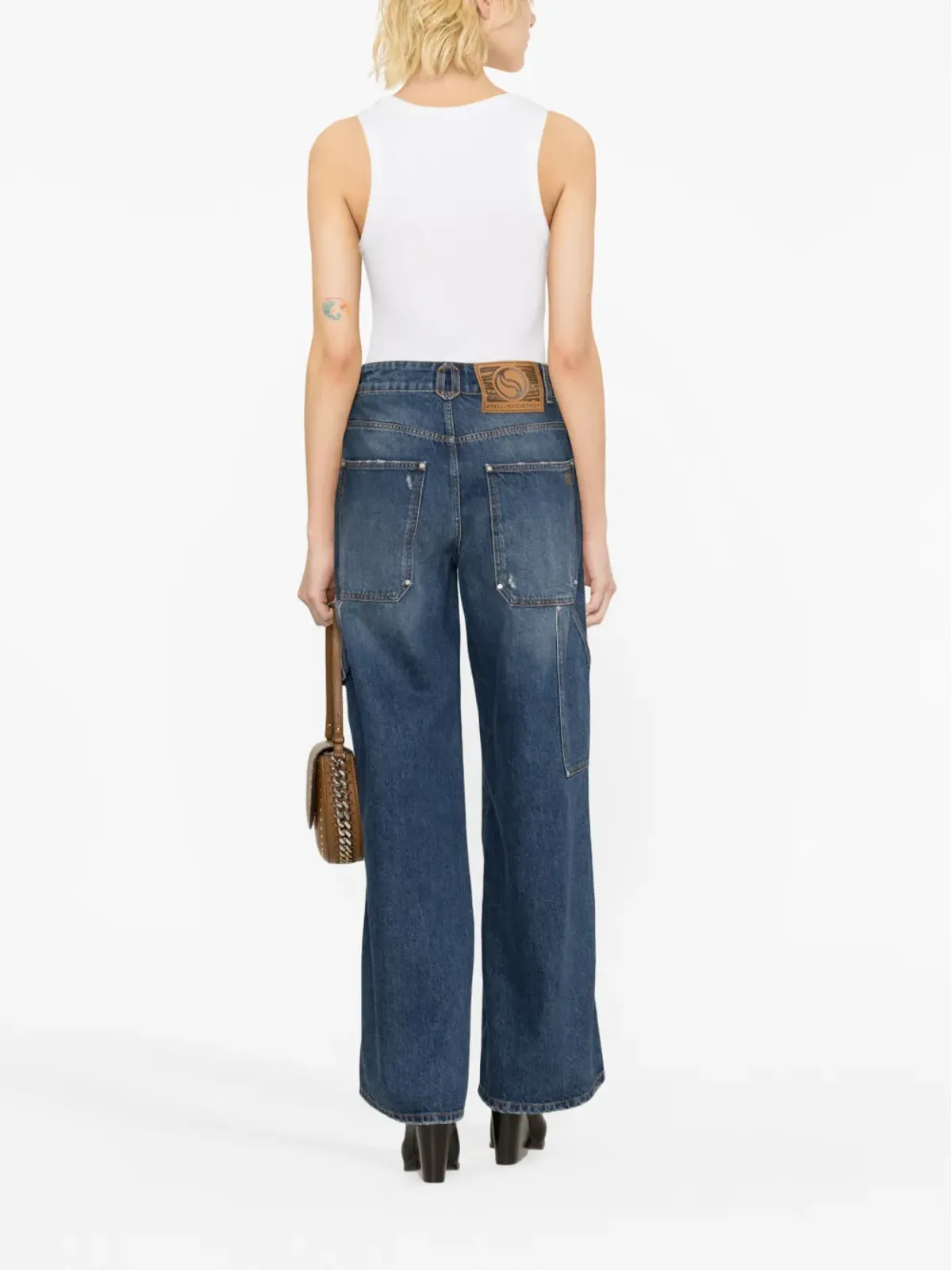 Stella McCartney ワイドレッグジーンズ - 画像3
