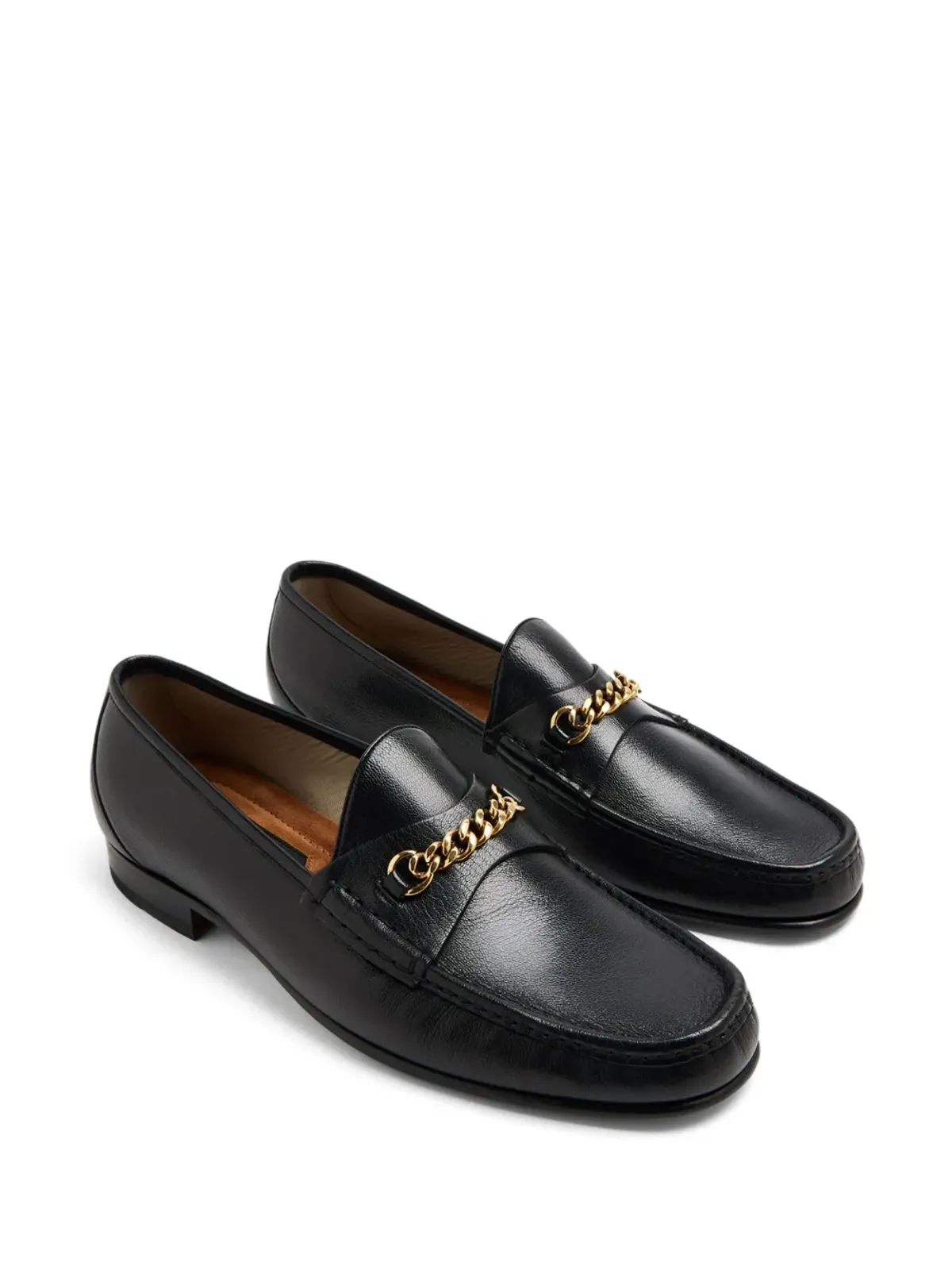 TOM FORD チェーンリンクレザー ローファー - 画像5