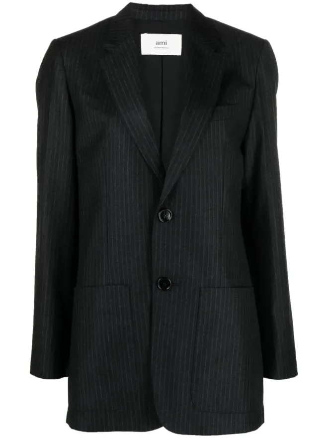 AMI Paris AMI Paris ピンストライプ柄ウールブレザーの商品画像