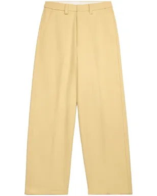 AMI Paris テーラード ワイドレッグパンツ - Yellow - サムネイル1