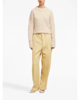 AMI Paris テーラード ワイドレッグパンツ - Yellow - サムネイル2