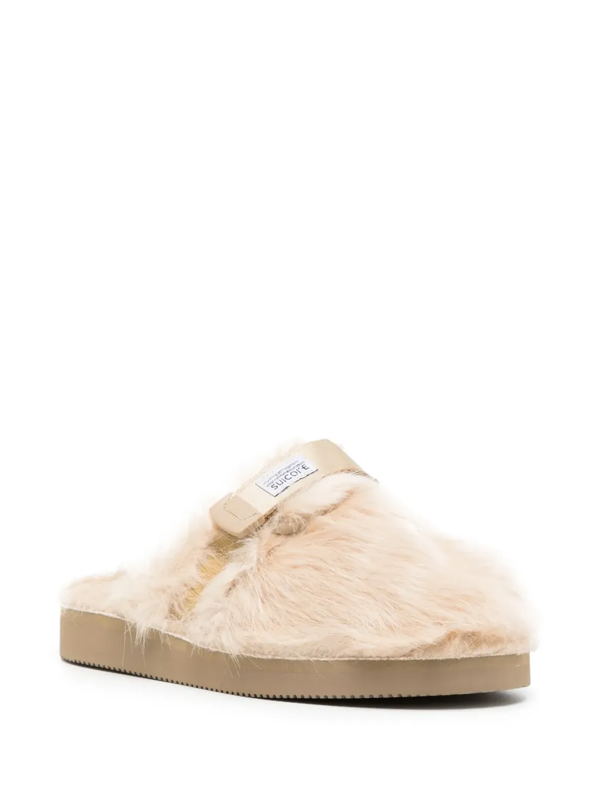 Suicoke Zavo 2-EU faux-fur slides - 画像2