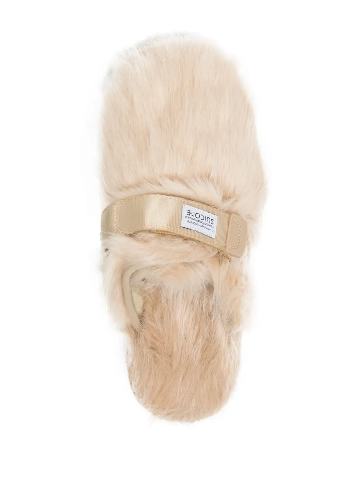 Suicoke Zavo 2-EU faux-fur slides - 画像4