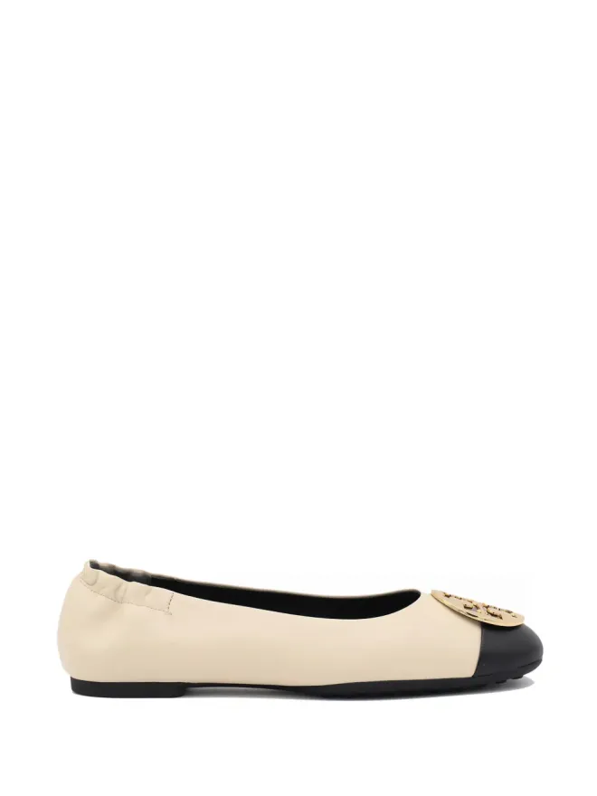 Tory Burch Tory Burch ロゴプレート バレエフラットの商品画像
