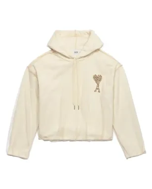 AMI Paris Ami de Coeur チュールフーディー - サムネイル1