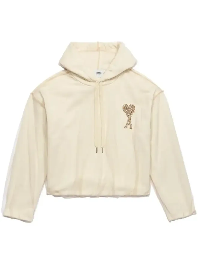 AMI Paris AMI Paris Ami de Coeur チュールフーディーの商品画像
