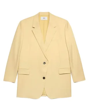 AMI Paris ヴァージンウール ブレザー イエロー - サムネイル1