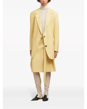 AMI Paris ヴァージンウール ブレザー イエロー - サムネイル2