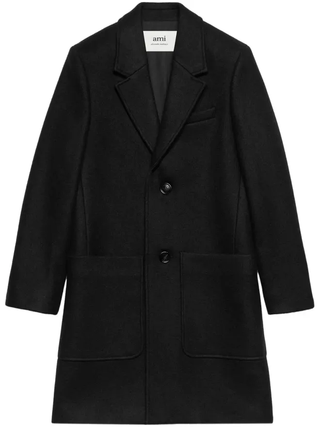 AMI Paris AMI Paris シングルブレスト ウールコートの商品画像