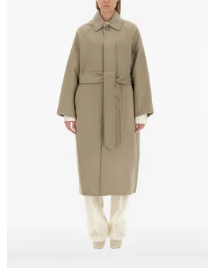 AMI Paris ベルト付きシングルブレストコート - サムネイル1